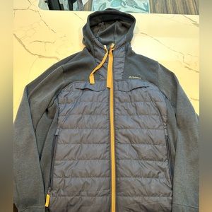Quechua NH500 Hiking puffer hoodie